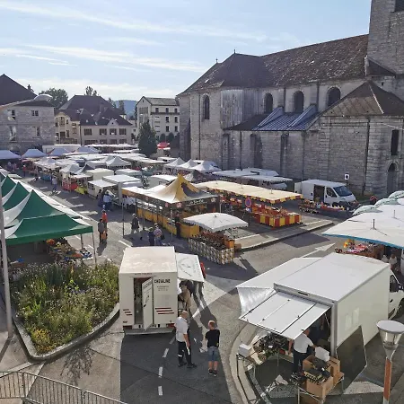 Logement Hyper Centre Champagnole Esterno foto